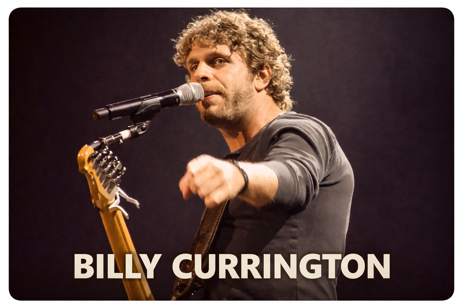Billy Currington performing at ND Country Fest 2026